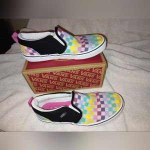 Vans unisex slip on skate shoes